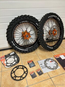 Ktm exc factory kite A60/ motomaster enduro kolesá set - 2