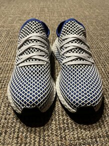 Adidas Deerupt Vel 46 bílomodré - 2