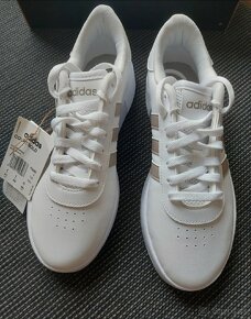 Predám damske biele tenisky Adidas Court bold - 2