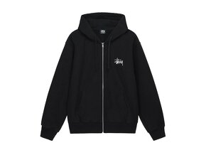 Stüssy Basic Zip Hoodie (L) - 2