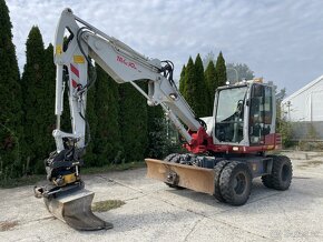 Kolesový bagr Takeuchi TB295W - 2013 – ENGCON – 3x lžíce - 2