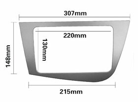 Seat Leon rámik 2 din rádio - 2