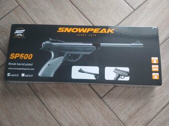 Snowpeak SP500 vzduchová pištoľ vzduchovkakal 4,5 aj 5,5mm - 2