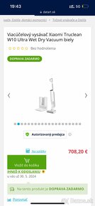 Tyčový vysávač Xiaomi Truclean W10 Ultra Wet Dry Vacuum - 2