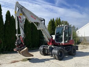 Kolesový bager Takeuchi TB295W - 2015 – ROTOTILT – 3x lžíce - 2