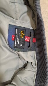 Predám Alpha Industries MA-1 NASA REFLECTIVE zimná bunda - - 2