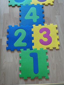 Puzzle penové štvorce škôlka, hracia deka - 2