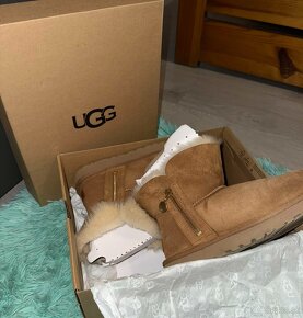 ugg original damske stylove kozene cizmy-snehule - 2