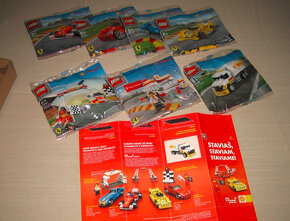 LEGO® SHELL Ferrari komplet seria (7 modelov) - 2