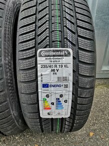 Nové zimní pneu Continental TS870 235/40 R19 - 2