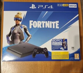 Playstation 4 slim +2x ovládače - 2