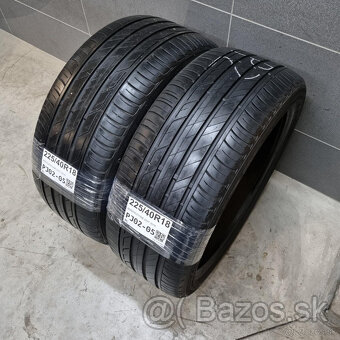 Letné pneumatiky 225/40 R18 BRIDGESTONE DOT3016 - 2