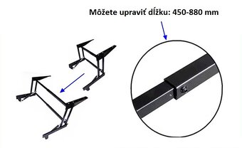 Predám novy mechanizmus na zdvíhanie dosky stolíka - 2