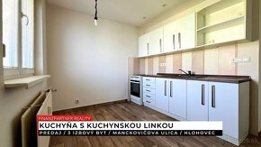 3 izbový prerobený byt s loggiou, Manckovičova, Hlohovec - 2