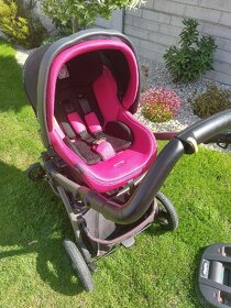 Trojkombinácia Peg Perego + isofix + bohaté príslušenstvo - 2