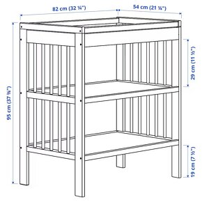 Prebalovací pult IKEA Gulliver - 2