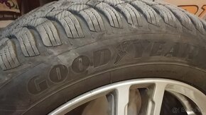 Zimné pneu Goodyear 205/60 16R na alu dezent 6.5x16 5x112 ET - 2