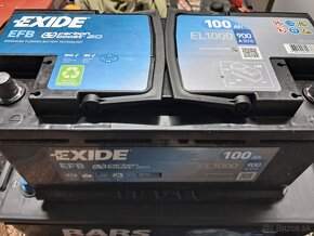 exide EFB 12V 100AH. - 2