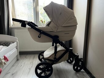 Kočík Riko naturo ecco vrátane isofix základne - 2