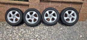 Alu, hliníkové disky Toyota 5x114,3,  215/60 R17 Continental - 2