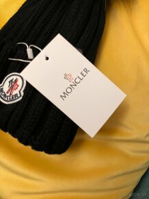 Moncler čiapka čierna - 2