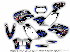 Predam polepy na Husaberg FS 2009 - 2012 - 2