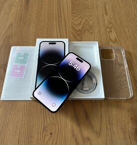 iPhone 14 Pro 256 gb Space Black v záruke + príslušenstvo - 2