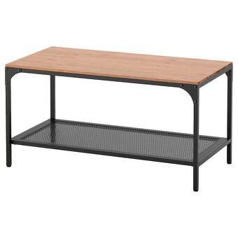 Konferenčný stolík, čierna  ( FJÄLLBO ikea ) - 2