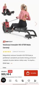 Magnetický veslovací trenažér HOP-SPORT NUKE HS-075R - 2