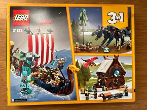 LEGO® Creator 31132 Vikingská loď a morský had - 2