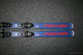 lyže Fischer RC4 160 cm, lyžiarky Atomic - 2