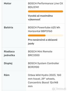 Orbea Wild H30 29" Full E-MTB - 2