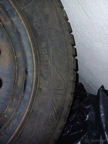 4x Zimne pneu na diskoch SAVA Eskimo S3 195/60 R15 - 2