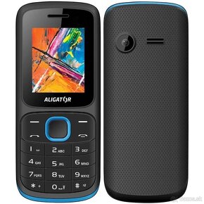 mobil Aligator D210 Dual SIM čierno - modrý - 2