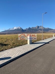 Stavebný pozemok  s výhľadom na Vysoké Tatry skolaudované si - 2