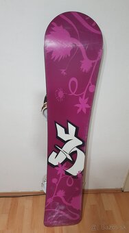 Predám snowboard zn. Queen African 155cm - 2