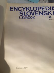 Encyklopédia Slovenska I. - V.-znížená cena - 2