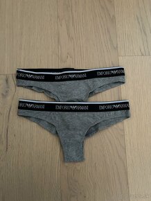 Emporio Armani 2 pack nohavičiek brasilian briefs - 2