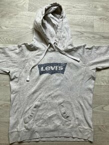 Levis mikina, bielošedá, veľkosť L - 2