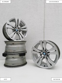 BMW E60, E61 orig. al udisky 8J 5x120 R17 ET20 1242 - 2