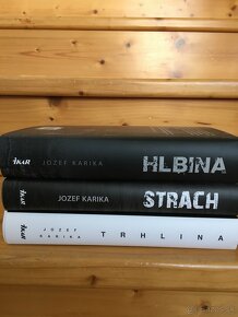 3 ks kníh od Jozefa Kariku, STRACH, TRHLINA a HLBINA - 2