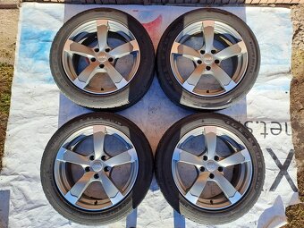 5x112 Rotor 5 Lúč VW Škoda Seat 225 50 R17 Zimné pneumatiky - 2