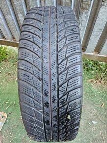 Plechové disky VW - 5x100 r15 + zimné pneu 185/65 r15 - 2