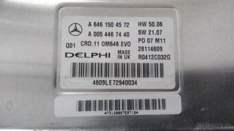 Mercedes C200 W204 2.2 CDI 2008 Predám MOTOR 646.811 TRYSKY - 2