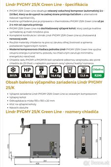 Predám Lindr Pygmy 25 green line - 2