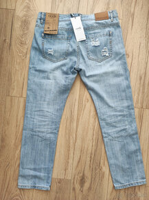 Dámske roztrhané jeansy / rifle - Oodji Denim - M - 2