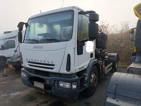 Iveco ML120E22 Nosič kontejnerů + ruka 2008 poškozený motor - 2