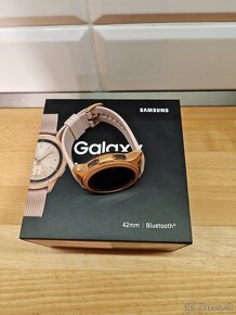 Predám smart hodinky SAMSUNG GALAXY WATCH zlaté - 2