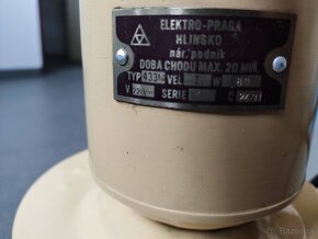 Starožitný šľahač Elektro-Praga Hlinsko, typ 433, funkčný - 2