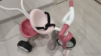 Trojkolka s opierkou Be Move Comfort Tricycle Pink Smoby - 2